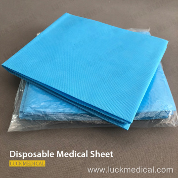 Medical Non-Woven Stretcher Blue Sheet